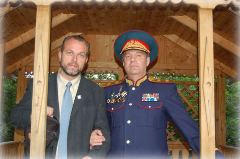 Справа налево: Вячеслав Воробьев и Павел Платонов