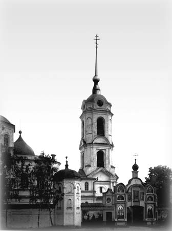Колокольня Троицкого Оптина монастыря