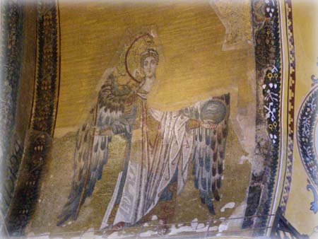 Мозаика святого архангела Гавриила